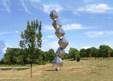 China Cubos del diseño del paisaje del jardín de las esculturas del arte de la escultura de acero abstracta/del acero inoxidable proveedor