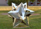 Wangstone Decoration Stainless Steel Star Sculpture 150cm Height Regular Size