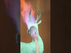 escultura de animal de estatua de bronce