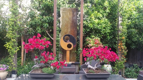 Últimos blogs de la empresa sobre Diseño de Escultura Yin - Yang Combinando Acero Inoxidable y Acero Corten