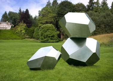 Un buen precio. El jardín del acero inoxidable esculpe la decoración cuadrada del chorreo de arena en línea