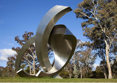 Un buen precio. Escultura decorativa abstracta moderna grande del acero inoxidable del jardín en línea