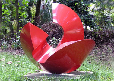 Un buen precio. Diversos colores curvados/materiales de las esculturas al aire libre modernas del metal disponibles en línea