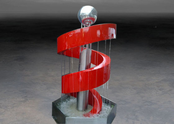 Un buen precio. Llueva el OEM/el ODM del color rojo de la característica del agua del acero inoxidable de la cortina disponibles en línea