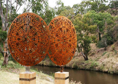 Un buen precio. Tamaño modificado para requisitos particulares estabilidad de acero de la corrosión de la escultura de Corten del estilo del vintage en línea