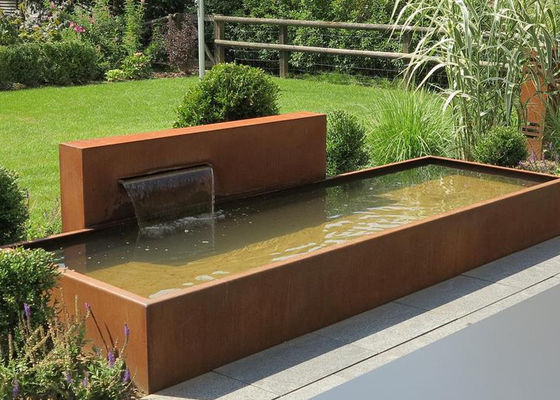 Un buen precio. Monte los canalones de la característica del agua del acero inoxidable para la decoración pública WS-CS803 en línea