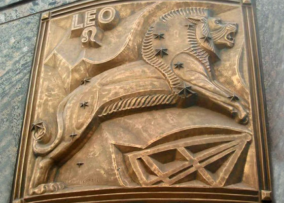 Un buen precio. Arte de bronce de gran tamaño de la pared del alivio, estilo moderno del europeo de la escultura del alivio en línea