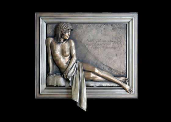 Un buen precio. Escultura desnuda atractiva contemporánea de la pared para la decoración interior los 200*180cm en línea