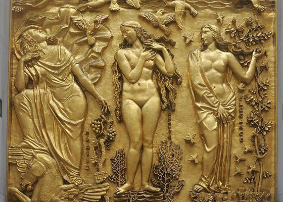 Un buen precio. Alivio al aire libre del bronce del metal de la amistad para el tamaño modificado para requisitos particulares decoración de la pared en línea