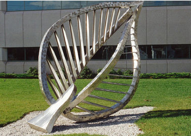 Un buen precio. Escultura al aire libre grande del metal del arte contemporáneo, esculturas del jardín del metal de la hoja en línea