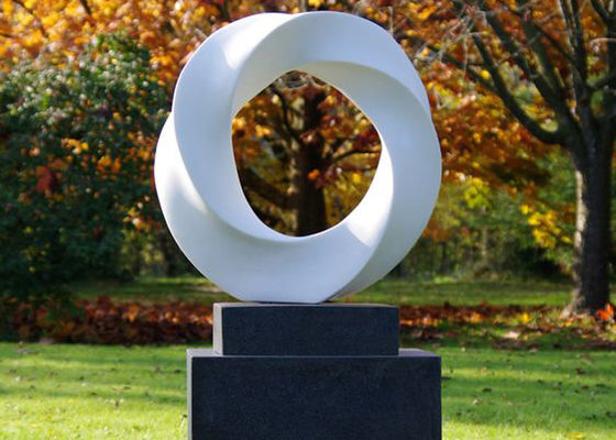 Un buen precio. Escultura contemporánea grande el 160cm del acero inoxidable del jardín del metal para la decoración en línea