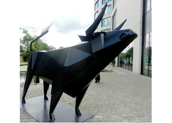 Un buen precio. Forjar el extracto urbano pulido al aire libre de la decoración de la escultura del acero inoxidable en línea