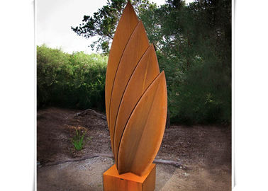 Un buen precio. Esculturas de acero formadas hojas de acero de soldadura contemporáneas del arte de la escultura de Corten en línea