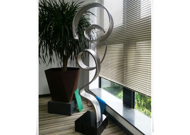Un buen precio. Decoración al aire libre de encargo del hogar del arte del metal del extracto de la escultura del acero inoxidable del tamaño en línea