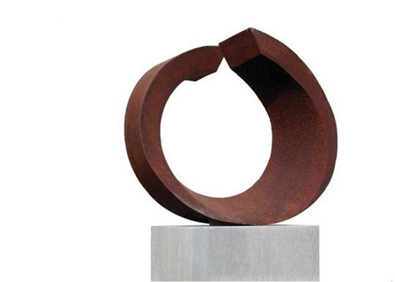 Un buen precio. Escultura de acero Decration interior al aire libre de Corten de la precisión profesional en línea