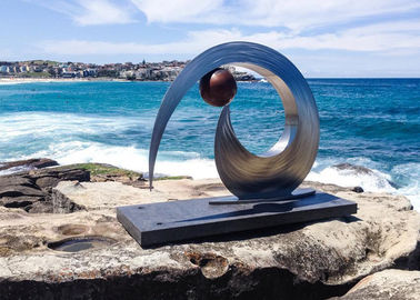 Un buen precio. Arte contemporáneo de la escultura del metal de la escultura del metal del extracto del jardín del acero inoxidable en línea