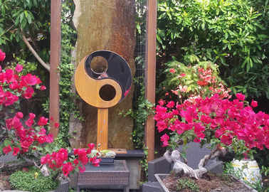 Un buen precio. Extracto de acero antiguo de la escultura del jardín de Corten para la decoración al aire libre en línea