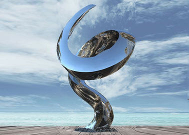Un buen precio. Diseño formado tornado de la escultura del acero inoxidable de la multa de la fabricación de metal en línea