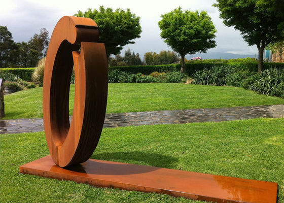 Un buen precio. Acero inoxidable de lujo del metal de la escultura al aire libre comercial del arte para la decoración en línea