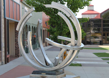 Un buen precio. Tipo contemporáneo escultura al aire libre de la decoración de la calle del acero inoxidable con el acabamiento de Matt en línea