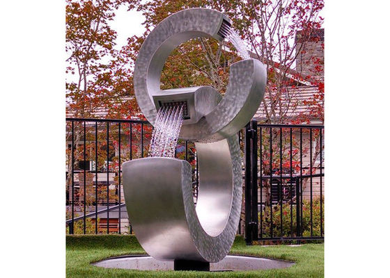 Un buen precio. Diseño de Trielements que forja las fuentes al aire libre del acero inoxidable para la decoración del jardín en línea