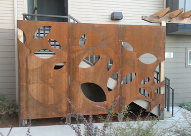 Un buen precio. pantalla de acero del acero de Corten de la escultura del jardín de Corten de la entrada gruesa de 3.0m m en línea