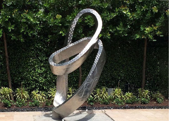 Un buen precio. Ornamentos al aire libre modernos del jardín del acero inoxidable del metal con el final de Matt en línea