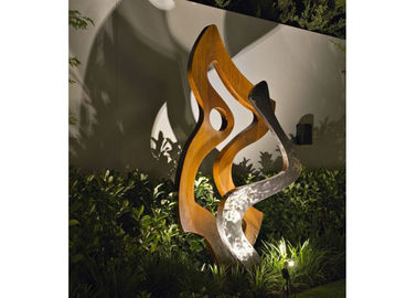 Un buen precio. Altura del acero el 180cm de Corten de la escultura del fuego del metal de la decoración del jardín en línea