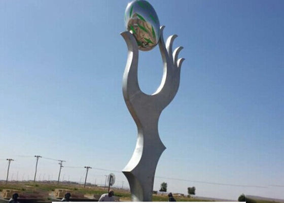 Un buen precio. Escultura grande del acero inoxidable, artistas de la escultura del metal de la decoración al aire libre en línea