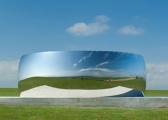 Un buen precio. Las esculturas modernas del jardín del metal de la decoración pulieron el espejo del acero inoxidable en línea