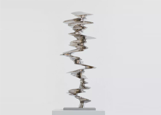 Un buen precio. Escultura de Tony Cragg de acero inoxidable pulido sin título en línea