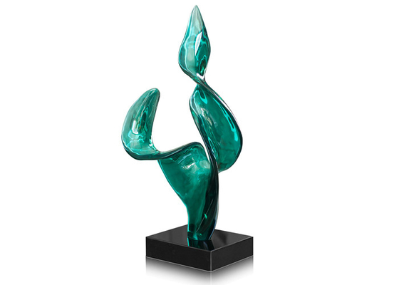 Un buen precio. Hogar transparente abstracto Art Decoration del jardín de la escultura del fuego de la resina en línea