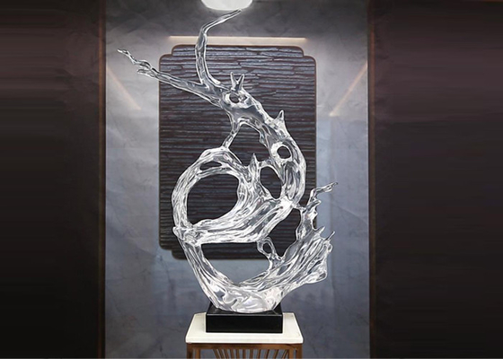 Un buen precio. Escultura abstracta de la resina clara moderna para Art Decoration al aire libre interior en línea