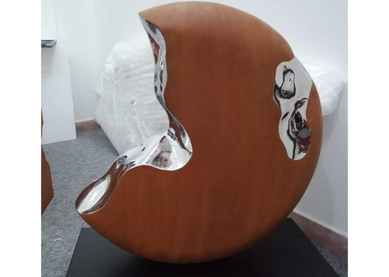 Escultura de acero de Corten de la decoración del jardín con altura del tamaño regular el 150cm