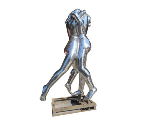 Un buen precio. El espejo moderno de la escultura de Art Forged Stainless Steel Hand pulió en línea