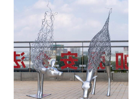 Un buen precio. Escultura animal del metal al aire libre de acero moderno de Art Stainless en línea