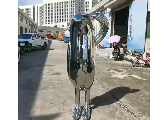 Un buen precio. El espejo moderno de la escultura de Art Stainless Steel Abstract Man pulió en línea