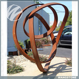 Un buen precio. Esculturas del arte del jardín/técnica únicas de la soldadura de la escultura del jardín de Corten en línea