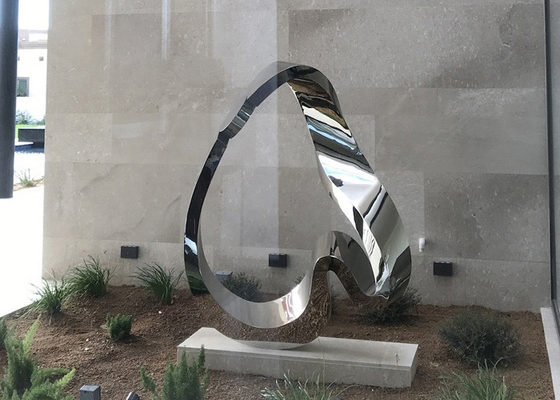 Un buen precio. Arte contemporáneo de jardín moderno Escultura de acero inoxidable Abstracto en línea