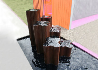 Un buen precio. Diverso impermeable del tamaño de la decoración de Corten de la característica de acero pública del agua en línea