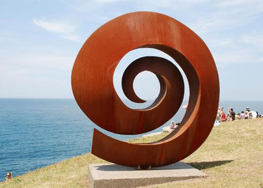 Un buen precio. Altura de acero del grueso/el 180cm de la escultura 2.5m m de Facete Corten del impermeable en línea