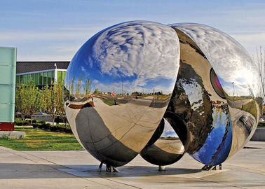 Un buen precio. Estabilidad de acabado pulida escultura al aire libre contemporánea de la corrosión del metal en línea