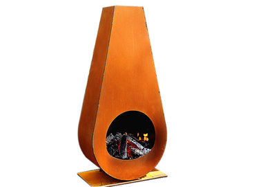 Un buen precio. Hoyo de acero del fuego de Corten de la característica del vaso para la altura al aire libre de la decoración los 80cm en línea