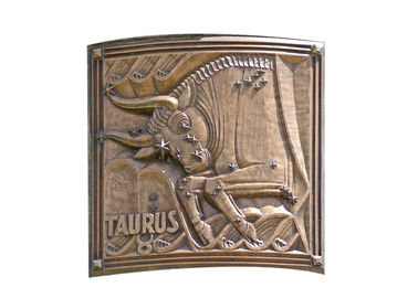 Un buen precio. Alivio contemporáneo del bronce del metal del arte de la pared para la textura suave de la decoración interior en línea