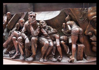 Un buen precio. Figura viva de la escultura del alto alivio, estilo famoso del europeo de la escultura del alivio en línea