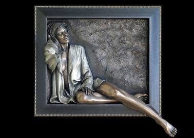 Un buen precio. Estatua atractiva decorativa de la mujer, alivio carismático el 150*150cm del bronce del trabajo de arte en línea
