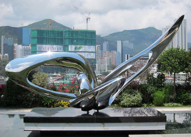 Un buen precio. Escultura moderna contemporánea del acero inoxidable, escultura grande del arte del metal del jardín en línea