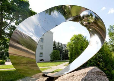 Un buen precio. Escultura del espejo del acero inoxidable del ojo de la escultura del acero inoxidable de la decoración del jardín en línea