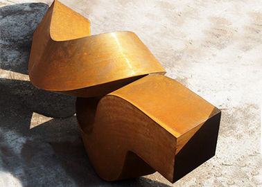 Un buen precio. Decoración interior del metal del arte al aire libre contemporáneo abstracto oxidado de la escultura en línea