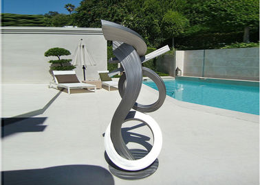 Un buen precio. Jardín cepillado de la piscina de la decoración del hogar del arte de la escultura del acero inoxidable del arte en línea